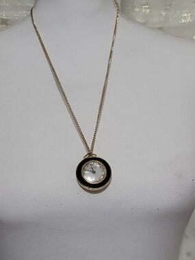 Lucerne Vintage Watch Pendent Necklace